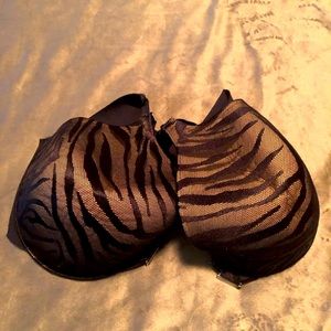 Soma Animal Print Push Up bra.  Like New. 34DD